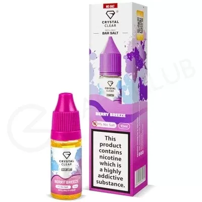 Berry Breeze Nic Salt E-Liquid by Crystal Clear - Ecigpremium