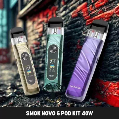 SMOK Novo 6 Pod Kit 40W 1700mAh Buy in Dubai - Vapeshopdubaiuae