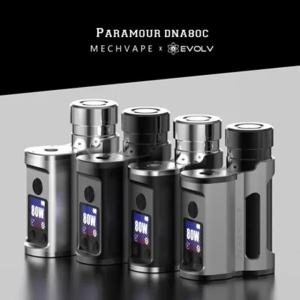 Paramour SBS DNA80C Black/Silver- Mechvape X Evolv