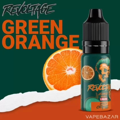 Revoltage Zero Liquid – Green Orange – Nikotinfrei