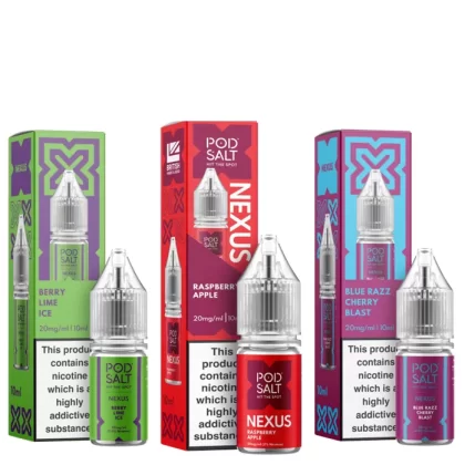10x Pod Salt Vape Juice Nic Salt e Liquid – Multibuy Deals – 10ml – TPD - Vapestorm Co