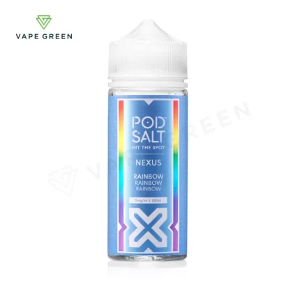 Rainbow Shortfill E-Liquid by Nexus Pod Salt 100ml