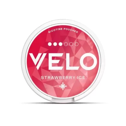 Velo Nicotine Pouches – Strawberry Ice - Strength#Slim 10mg