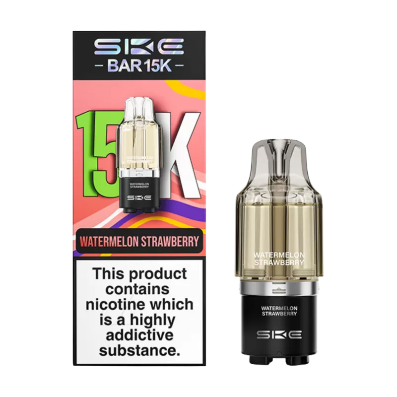 Watermelon Strawberry SKE Bar 15K Refill Pack - 20mg - Vape Product (AE925F)