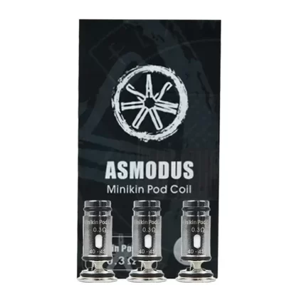 Minikin Pod Replacement Coils Pack By Asmodus - Resistance#0.8ohm>0.3ohm
