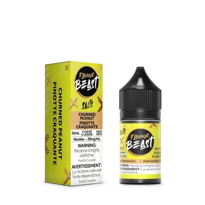 [BC/SK/NL] FLAVOUR BEAST SALT – CHURNED PEANUT 30ML
