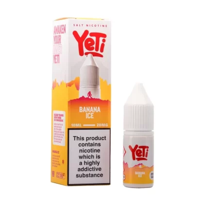 Banana Ice Nic Salt E-Liquid by Yeti