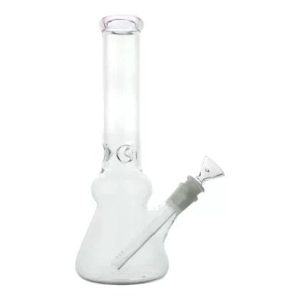 Pink All Glassed Up Bong – 10in - Ejuicewarehouse