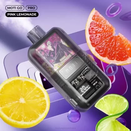 MOTI vape near me – MOTI Go Pro Disposable Vape (5%, 12000 Puffs) Pink Lemonade 6422T18