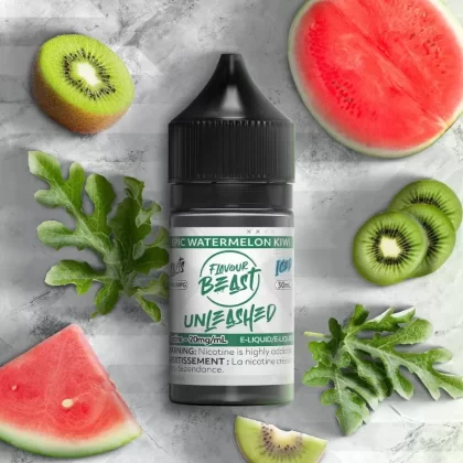 Flavour Beast Unleashed Salt 30mL – Epic Watermelon Kiwi Ice