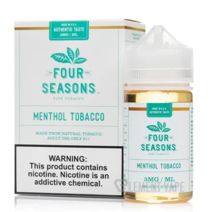 Menthol Tobacco – Four Seasons – 60mL