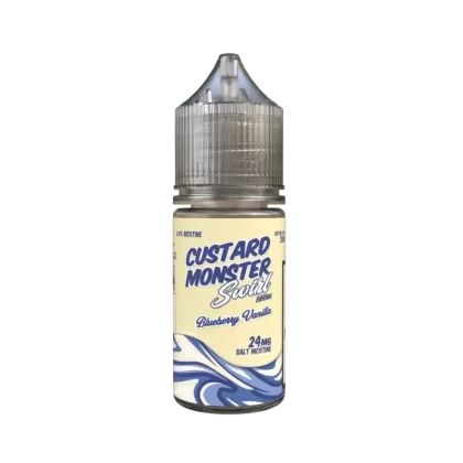 Custard Monster NTD Swirl Edition Salts Blueberry Vanilla 30ml - Vape Product, Vape Product