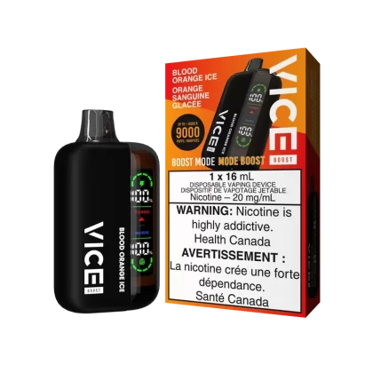 Vice Boost 9000 Disposable Vape – Blood Orange Ice