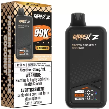 RUFPUF RIPPER Z 99K Disposable Vape – Frozen Pineapple Coconut