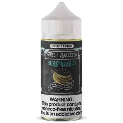 100ML | Blueberry Bananas ICED by Fresh Squeezed TFN - Size#100ML~Strength#03MG>06MG>12MG (65005E)