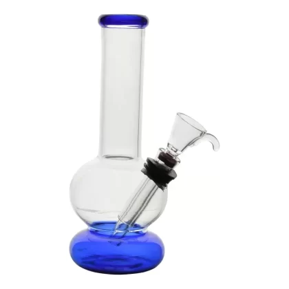 Two Tone Mini Bong – 6in - Color#Green>Blue