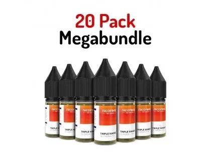 20 Pack Nicorefill 10ml Nic Salt E-Liquid