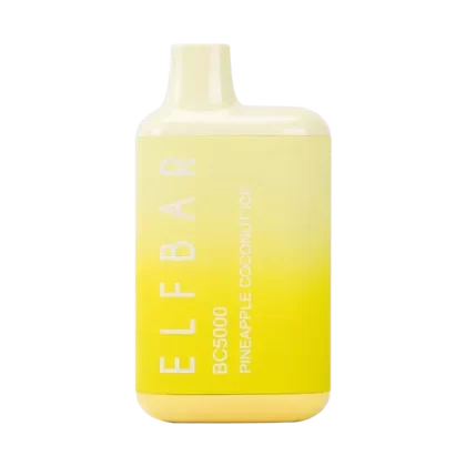 ELF BAR BC5000 5000 Puffs Disposable Vape – 13ML Pineapple Coconut Ice - Flavor#Pineapple Coconut Ice (579405)