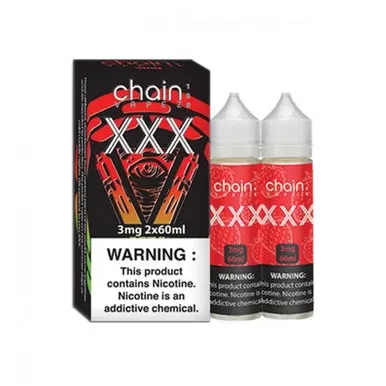 XXX by Chain Vapez Series 120mL (2x60mL)