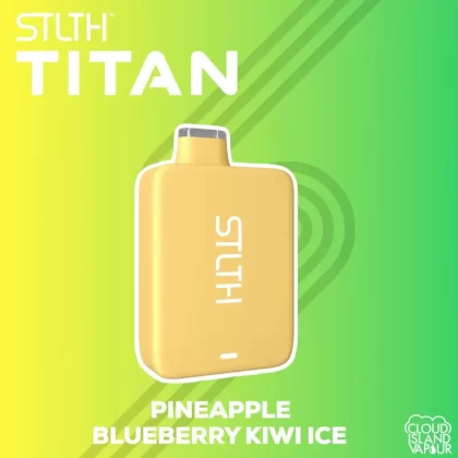STLTH TITAN 10K Disposable Vape – Pineapple Blueberry Kiwi Ice