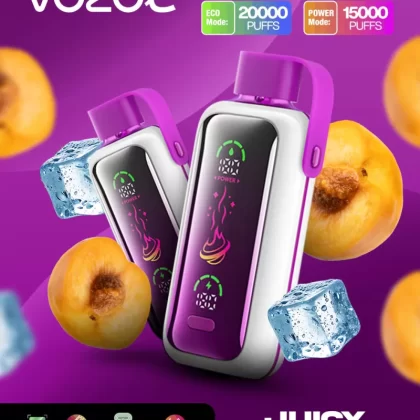 VOZOL VAPE STAR 20000 Juicy Peach Ice - Vapesonline