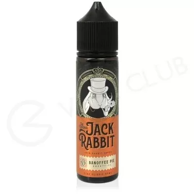 Banoffee Pie Shortfill E-liquid by Jack Rabbit 50ml