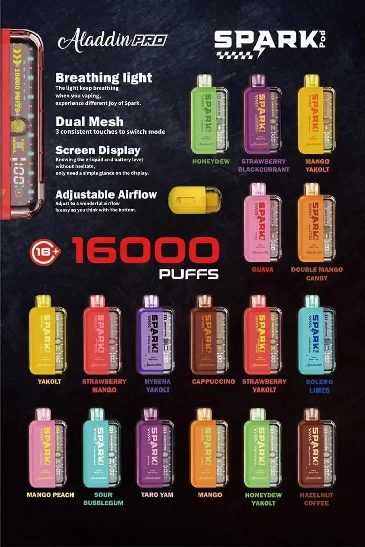 ALADDIN PRO SPARK 16000 Puffs - Taro Yam - Image 3