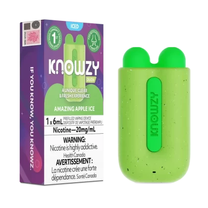 KNOWZY DUO6 – Nose Inhalation Device Disposable Vape
