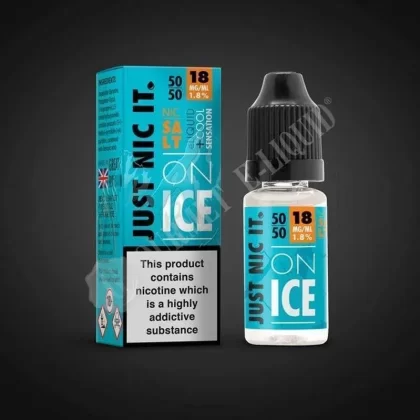 Just Nic It Nic Salt On Ice 50VG Nicotine Booster