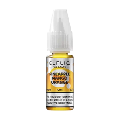 Pineapple Mango Orange Elfliq Nic Salt by Elfbar - 10ml - 10mg