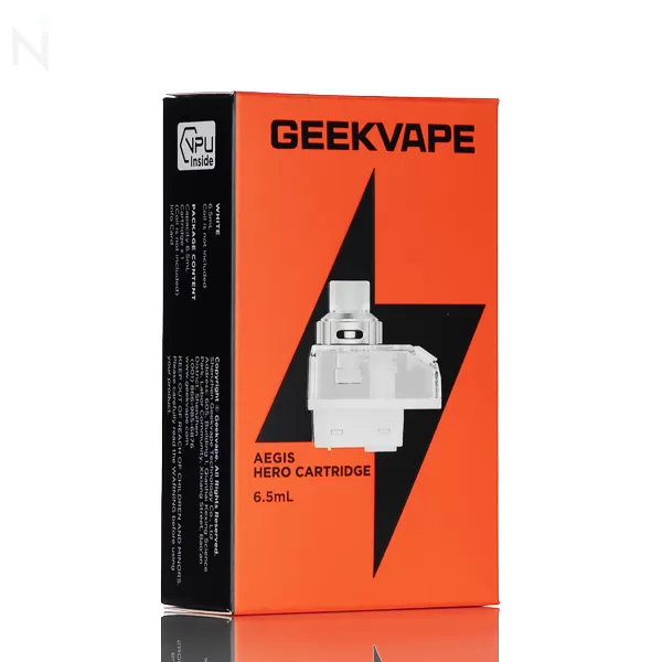 Geekvape Aegis Hero 6.5mL Replacement Pod - White - Image 3