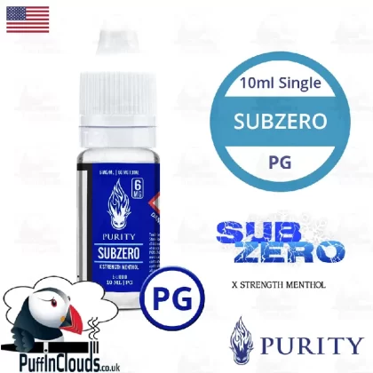 Purity SubZero E-Liquid PG 10ml