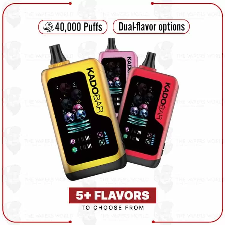 KadoBar Adjust Flavors 40k Disposable Vape - Thevapersworld