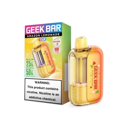 Geek Bar CLR 50k Disposable vape - Up to 25,000 puffs; 900mAh