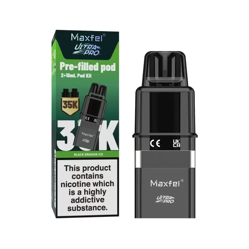 Maxfel Ultra Pro 35K Prefilled Pods - Blueberry Ice - Image 3