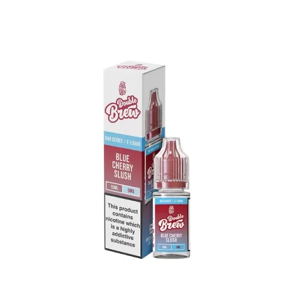 Ohm Brew Double Brew Blue Cherry Slush 10ml Nic Salt E-Liquid - 10mg