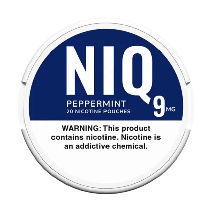 NIQ Pepper Mint Nicotine Pouches - Cheapejuice