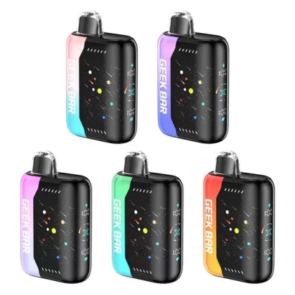 Geek Bar Pulse X 25K Meteor Edition Disposable Vape - Strawberry Watermelon, Strawberry Kiwi Ice