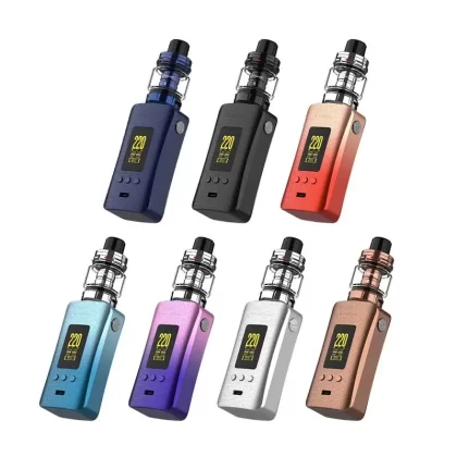 Vaporesso GEN 200 KIT iTANK 2 Edition - Color#Black>Silver>Brown>Blue>Sky Blue>Neon Orange>Neon Purple