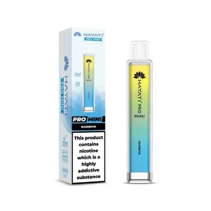 Hayati Pro Mini Rainbow Disposable Vape