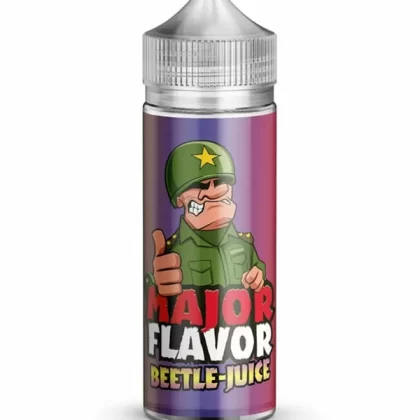 Major Flavor Beetle Juice 120ml E Liquid - 0mg - Vape Product (B213E9)
