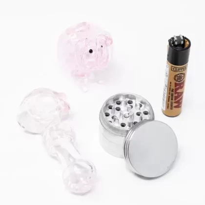 Pink Pipe & Elephant Combo