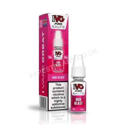 IVG Pro Hub Blast Nic Salt E-Liquid - Vapestreams Co