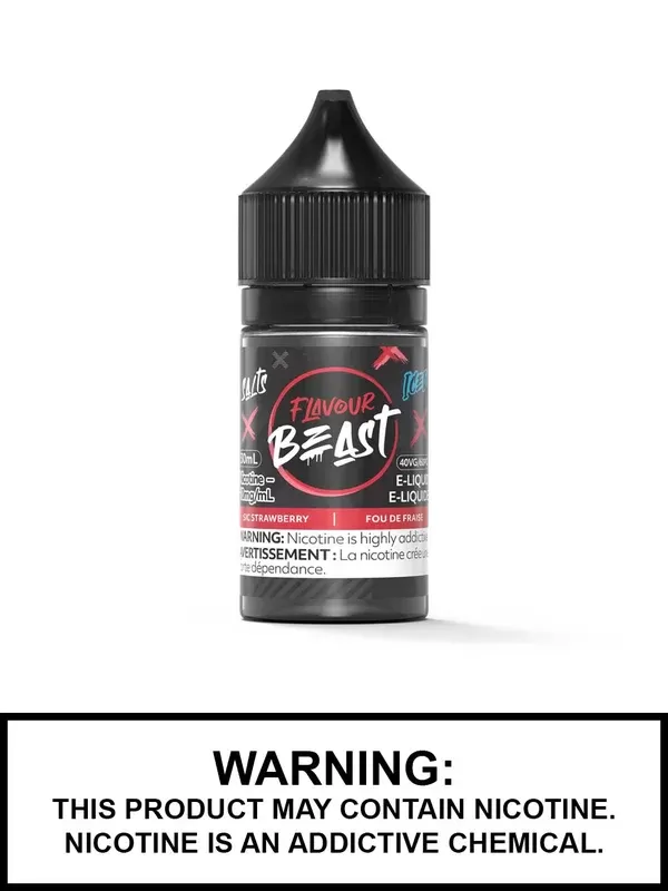 Sic Strawberry Iced by Flavour Beast Salts