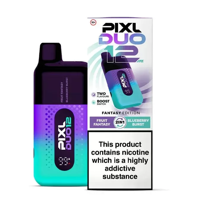 Pixl Duo 12 Prefilled Pod Vape Kit - Lime Edition - Image 3