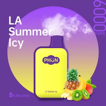 PHUN Ultra 14ML 6000 Puffs Disposable Device