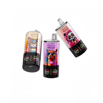 Bang Leader Stoll 100000 Puffs 4-in-1 Disposable Vape - Lemon Lime & Watermelon Ice & Black Dragon Ice Dragon Fruit Strawberry & Love 666, Vanilla Cola & Lemon Peach & Strawberry Raspberry C (BD4D3E)