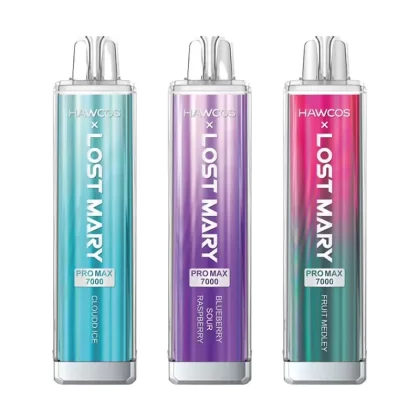 Hawcos x Lost Mary Pro Max 7000 Prefilled Vape Pod Kit – Box of 10