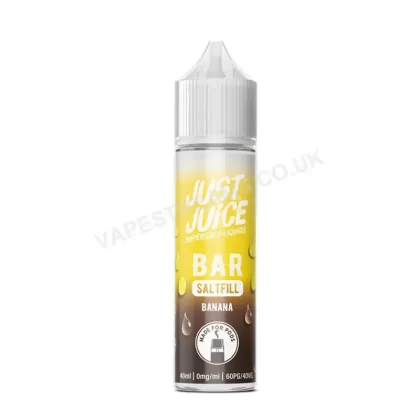 Just Juice Bar Banana Saltfill E-Liquid - Vapestreams Co
