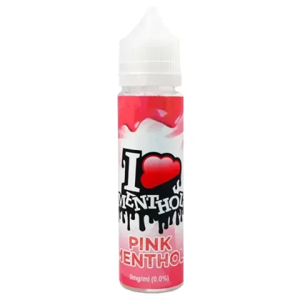I VG Menthol Short Fill E Liquid – Pink Menthol 50ml